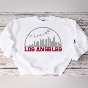 Los Angeles Angels Skyline Crewneck